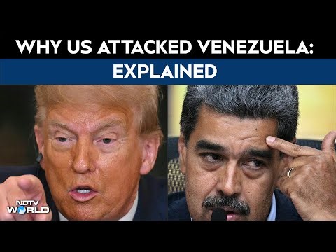 US Attacks Venezuela | Why US Attacked Venezuela, Captured President Nicolas Maduro