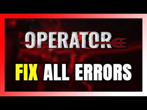 How to FIX OPERATOR All Errors