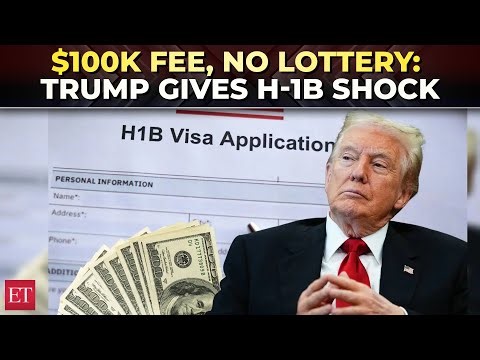 H-1B lottery axed: Trump’s new US work visa rules shock Big Tech | Immigration Crackdown