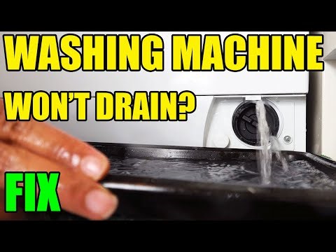 Washing Machine Won’t Finish Cycle or Drain? Easy Fix (Pump Filter Blocked!)