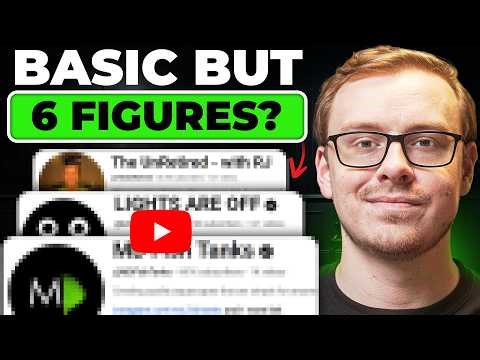 6 Weird-But-Basic Channels Making 6 Figures/Year (No Hype)