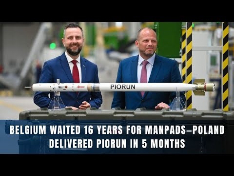 Belgium Waited 16 Years for Air Defense—Poland Delivered Piorun in 5 Months
