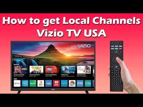 How to get free local channels on Vizio Smart tv USA