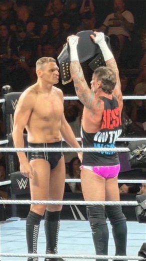 CM Punk Defeat Gunther at Live Event #shortsfeed