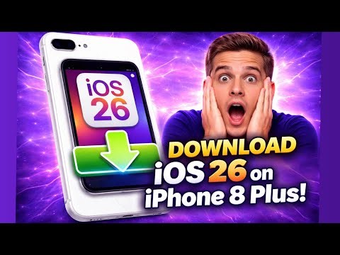 How to Download iOS 26 Update on iPhone 8 Plus | Install iOS 26 on iPhone 8 Plus (Step-by-Step)