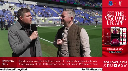 Join us live for pre-match build-up ahead of our meeting with Everton 📺 #EVELIV | Liverpool FC