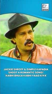 90s Romantic Song Shooting Glimpse💕🎥 Ft. Jackie Shroff & Dimple Kapadia | Sapne Sajan Ke (1992)
