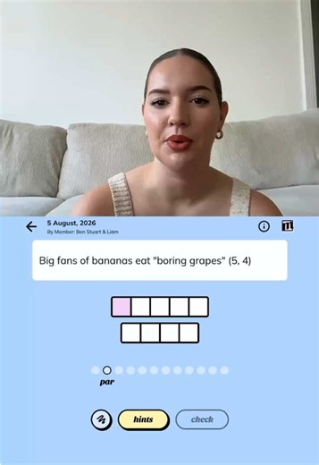 Minute Cryptic solve – quick cryptic crossword tips (Aug 5, 2026)