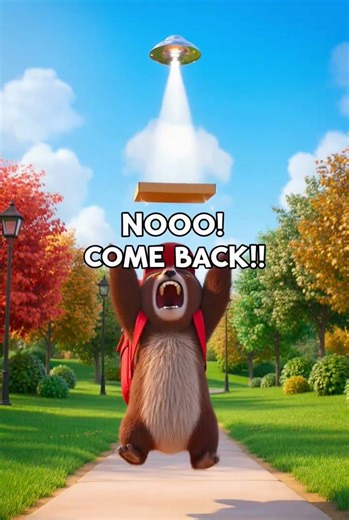 A Tiny UFO Abducted Sloth's Pizza Mid Delivery! 👽