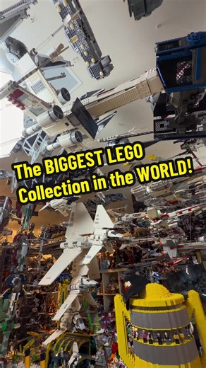 Let’s tour the BIGGEST #Lego Collection in the World! #legocollection #afol #legostarwars #ninjago