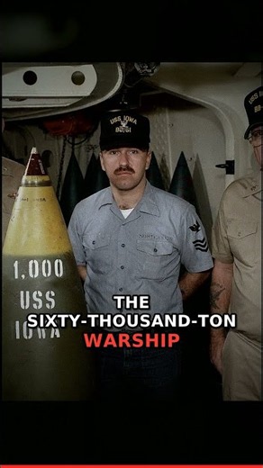 When a Battleship Gets Mad: USS Wisconsin's Temper #Shorts