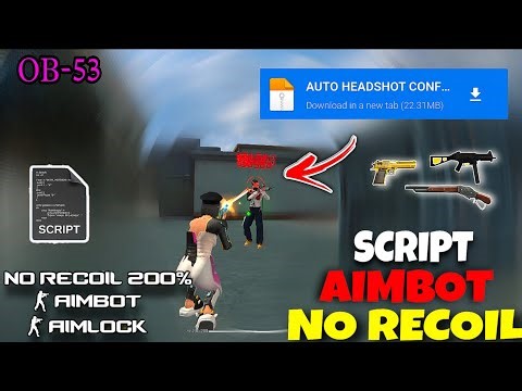 Free Fire Auto Headshot Config File🎯🌠 Macro Aimbot + No Recoil Regedit ‼️ Antiban VIP Script 👽