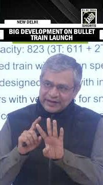 “Bullet train will be ready in…” Ashwini Vaishnaw announces big development on Bullet Train launch
