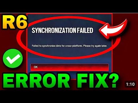how to fix rainbow six siege synchronization failed