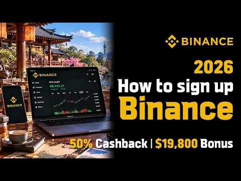 How to Sign Up Binance in 2026｜Step-by-Step Registration, KYC Verification & 20% Fee Discount