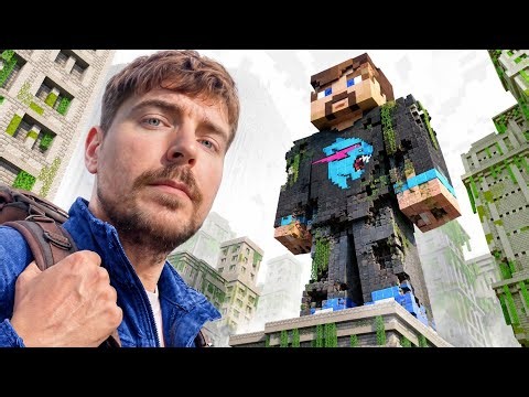 Exploring My Abandoned Minecraft Server (Hindi) | MrBeast