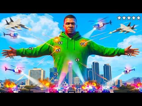 Every Time I Get Shot, I Grow BIGGER in GTA 5