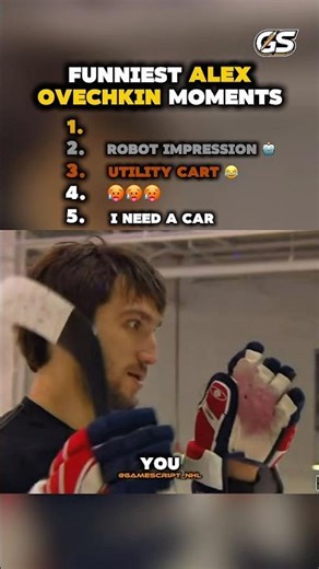 FUNNIEST ALEX OVECHKIN MOMENTS 😂🏒