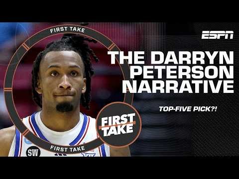 Stephen A. & JWill assess Darryn Peterson's 2026 NBA Draft stock 🏀 | First Take