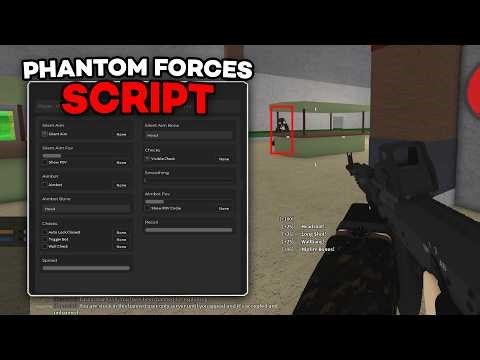 [FREE] Phantom Forces Script | Silent Aim, Aimbot, Player ESP, Wallbang | PC & MOBILE