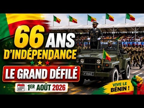 Le grand jour du défilé du 66ᵉ anniversaire de l'indépendance du Bénin |