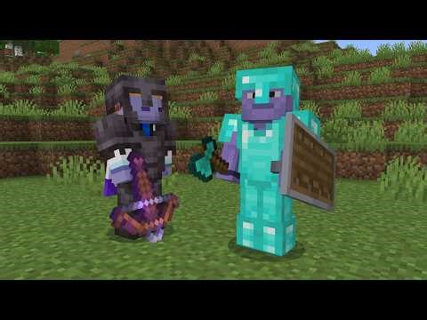 I Used Minecraft Java PvP Mod on Bedrock Edition