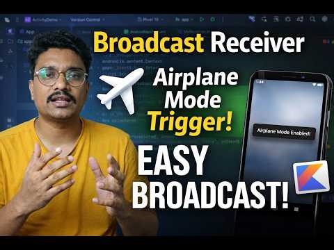 How to Implement Broadcast Receivers in Android: Airplane Mode Coding Example