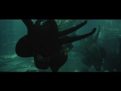 Alien Resurrection | Underwater Xenos (Hillard Death Scene) 