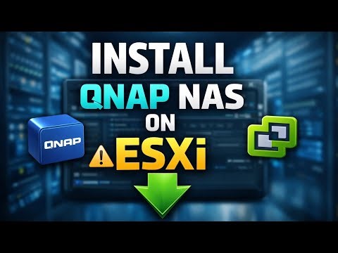 Install QNAP NAS on VMware | Complete Tutorial