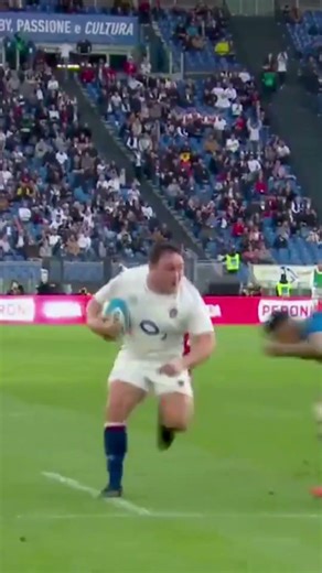 England Bursts Through for Glory! Six Nations Try Celebration #rugby