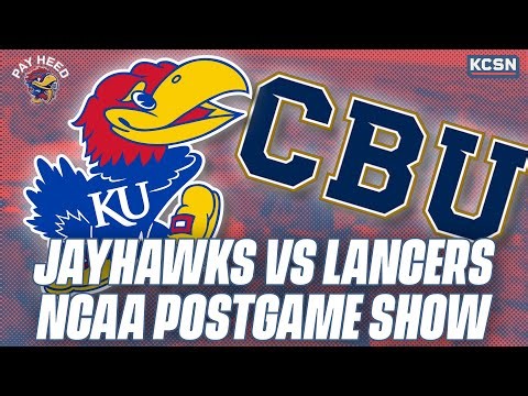 Kansas vs Cal Baptist LIVE NCAA Tournament Postgame Show | Jayhawks News, Analysis Highlights & MORE