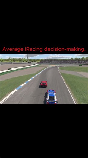 Average iRacing decision making