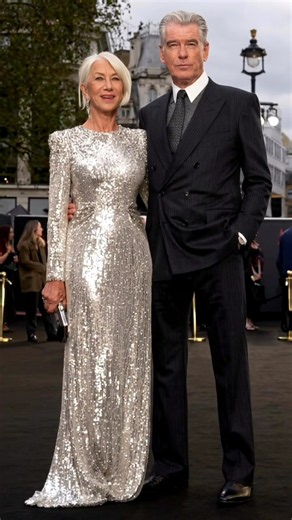 Helen Mirren & Pierce Brosnan Timeless Icons in MobLand’s Power Struggle #HelenMirren #PierceBrosnan