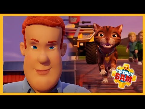 Catch the kitty! 🔥 New Fireman Sam 2 Hour Compilation