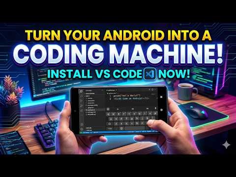 Turn Your Android into a PRO Coding Machine! (VS Code Setup)