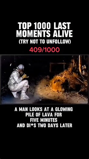 lastmomentsalive on Instagram: "On April 26, 1986, the core of Reactor Four at the Chernobyl Nuclear Power Plant melted into a toxic, lava-like substance called corium. This molten mixture of uranium, silicon dioxide, and concrete burned through the reactor floor and solidified into a two-ton mass known as the Elephant’s Foot. When it was first discovered in the dark basement of the plant, it was so radioactive that it emitted 10,000 roentgens per hour—roughly 4.5 million times the dose of a sta