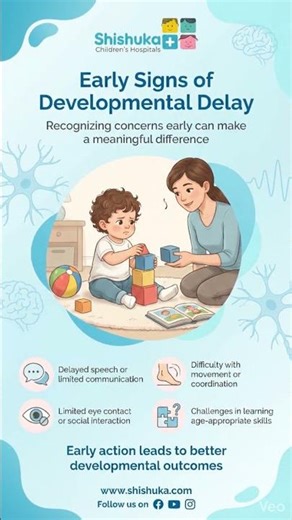 Early Signs of Developmental Delay in Children | Shishuka Children’s Hospitals