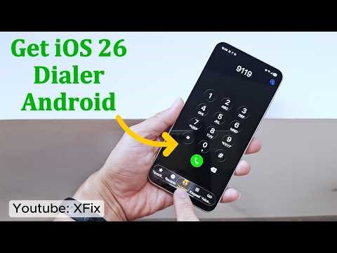 install iOS 26 Dialer on Android Phone