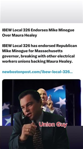 IBEW Local 326 Endorses Mike Minogue Over Healey