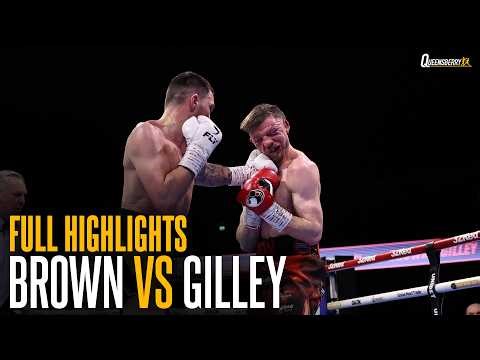 INCREDIBLE FIGHT 🤩 Aston Brown vs Sam Gilley highlights 🔥