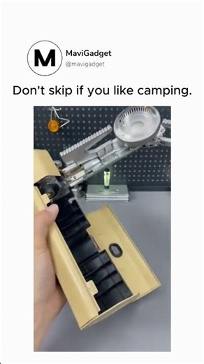 Travel-Ready Mini Gas Stove Reliable Cooking Anywhere @MaviGadgets 1️⃣