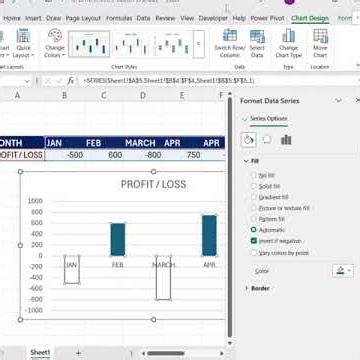 Excel Chart Color Changes Automatically 😱 (No One Knows This) #shorts