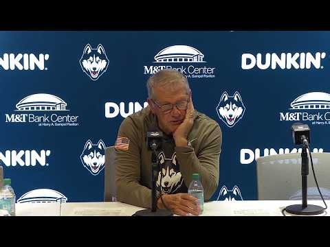 🚨 Geno Auriemma & players interview after win vs Army | UConn Huskies women's college basketball