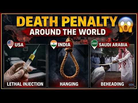 How Death Penalty Is Executed Around the World 😱 Different Countries Execution Methods