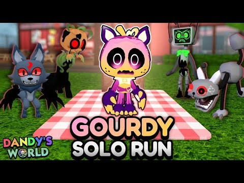 GOURDY SOLO RUN (FLOOR 20+) | DANDY'S WORLD