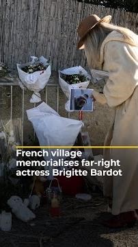 French village memorialises far-right actress Brigitte Bardot | #ajshorts
