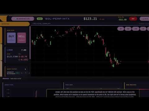 🔴 LIVE: Autonomous SOL Trading Bot with AI Voice Commentary | Star Trek LCARS Interface