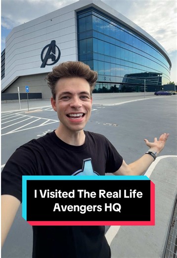 I Visited The Avengers Headquarters IRL 📍Porsche Experience Center Atlanta #marvel #avengers #movies #fyp
