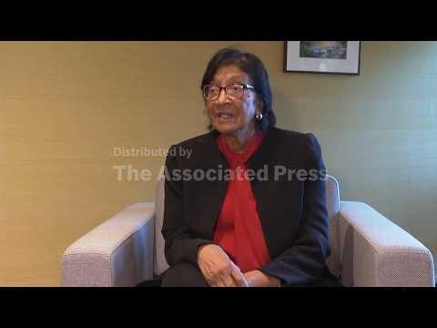 AP interview with Navi Pillay, who was awarded the Nobel Peace Prize