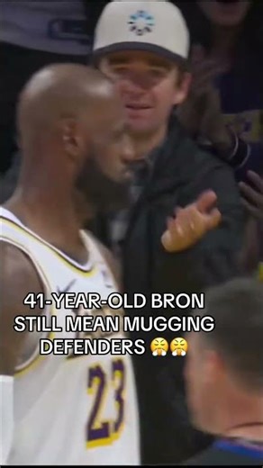 Bron was feeling it 🔥